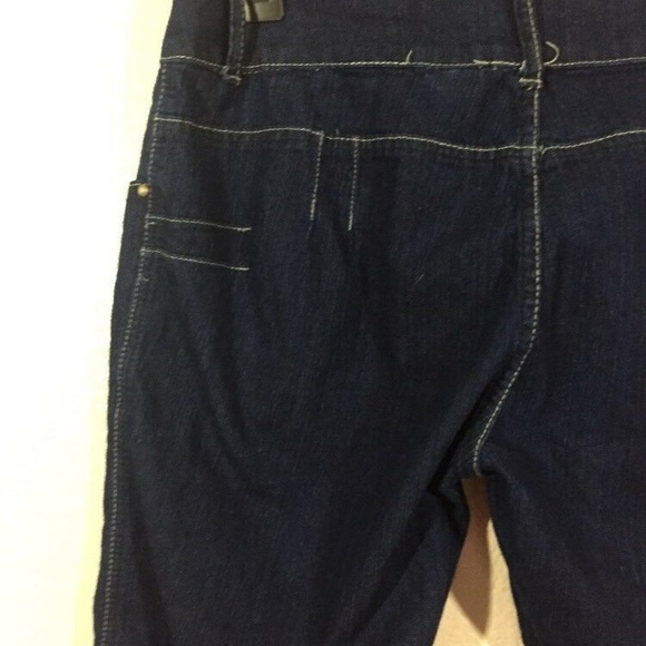 X- Tasy Women's Blue Denim Stretch Bermuda Shorts - Picture 4 of 7